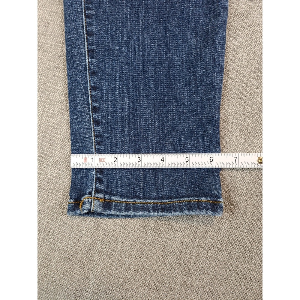 Judy Blue Jeans Womens 11/30 Slim Fit Mid Rise Distressed Denim Stretch Pants - Picture 7 of 8